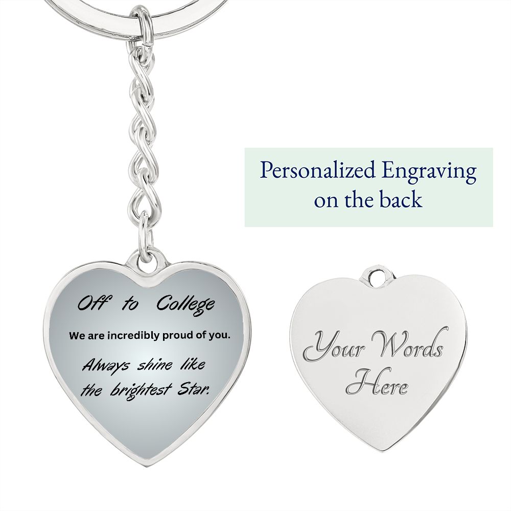 Off to College | Dorm Key Chain