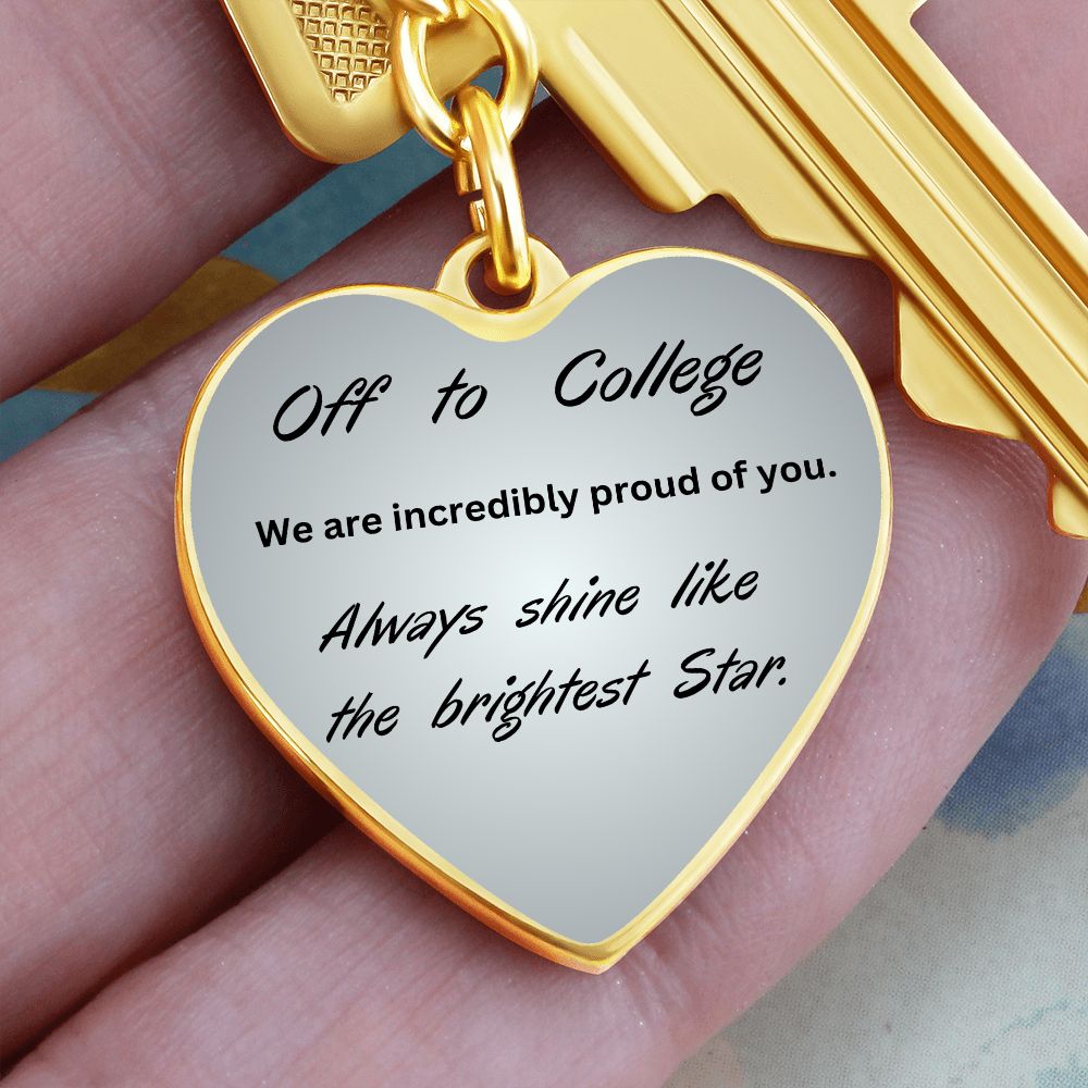 Off to College | Dorm Key Chain