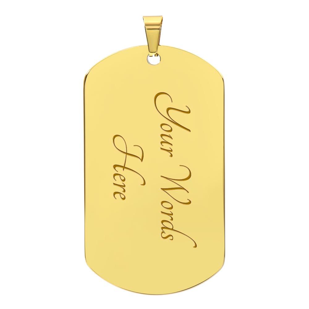 To My SON | I LOVE You Dog Tag - PerfectDeals4me