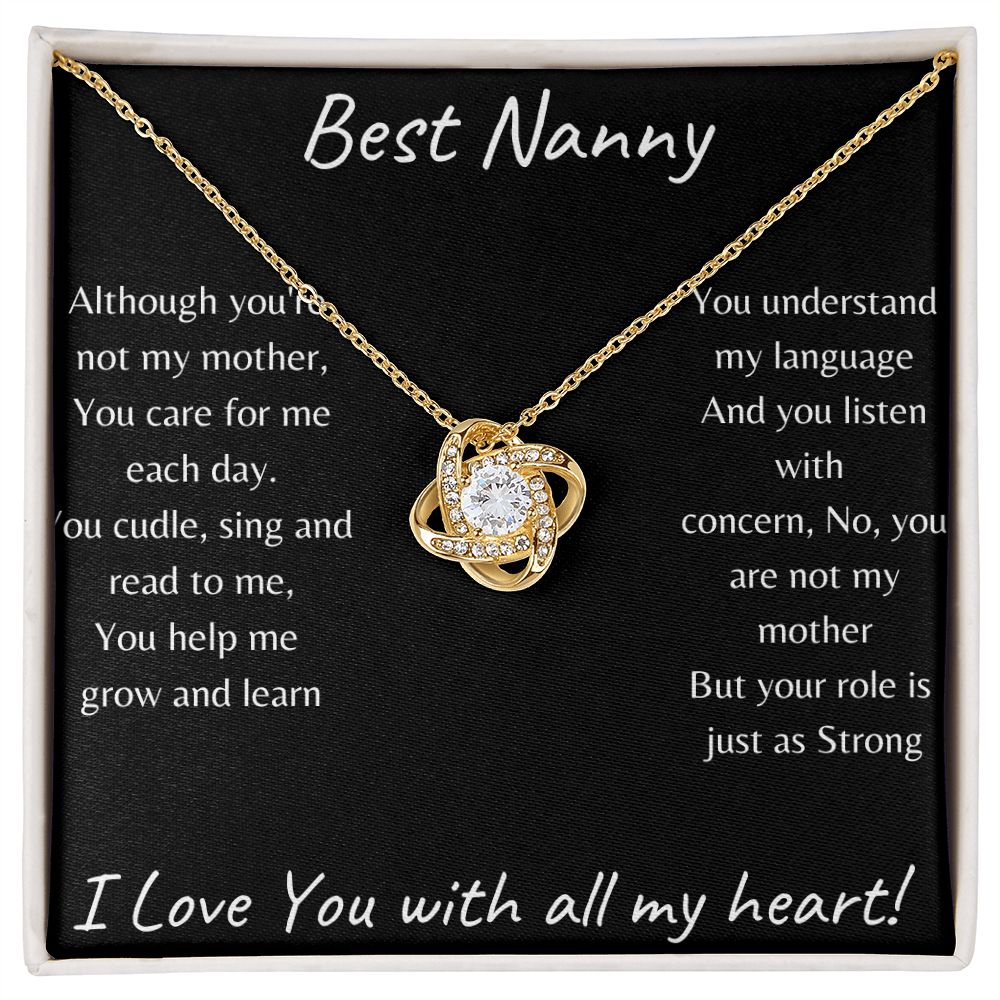 Gift | Best Nanny | Love Knot