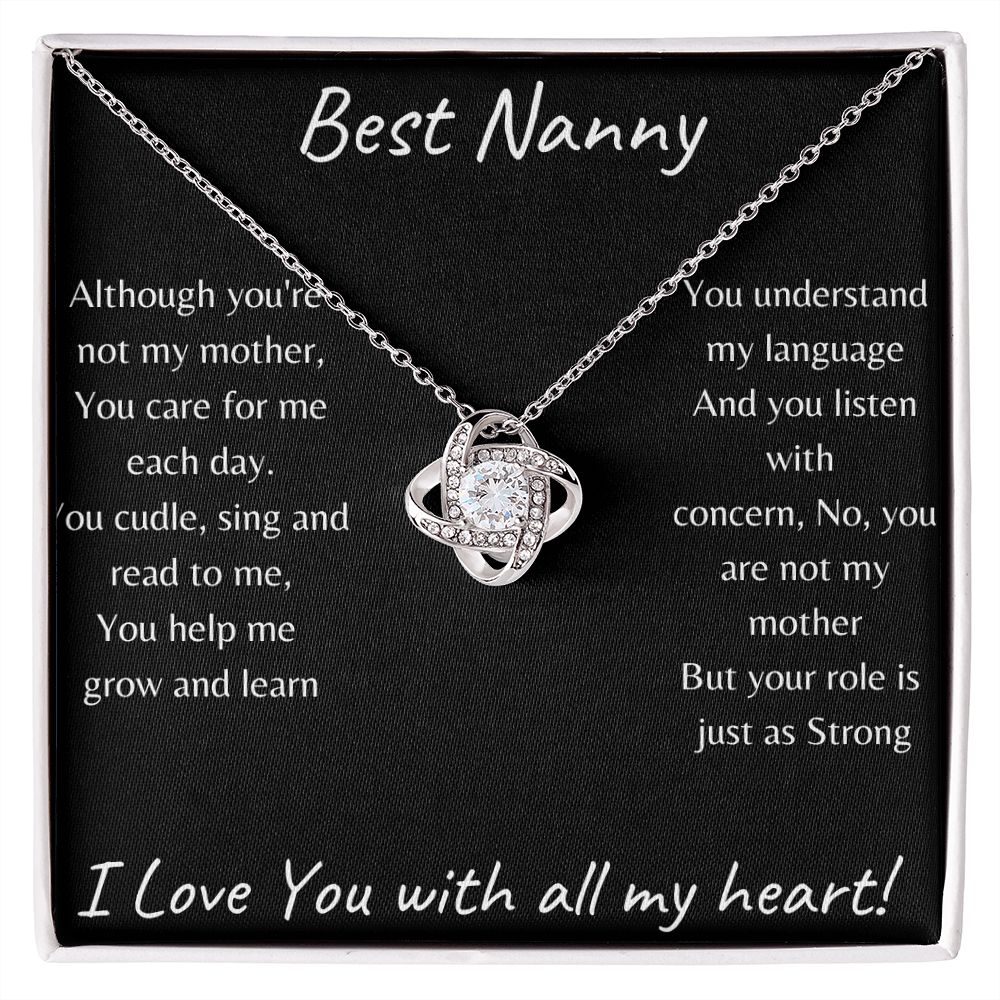 Gift | Best Nanny | Love Knot